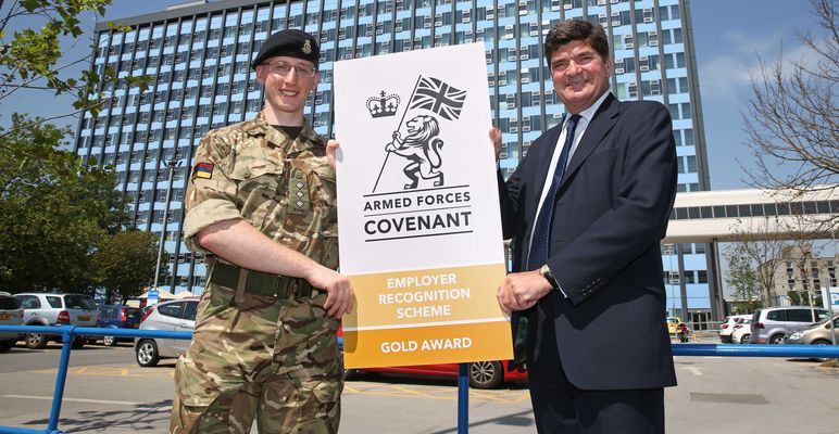 Gold award winners East Yorkshire NHS Trust