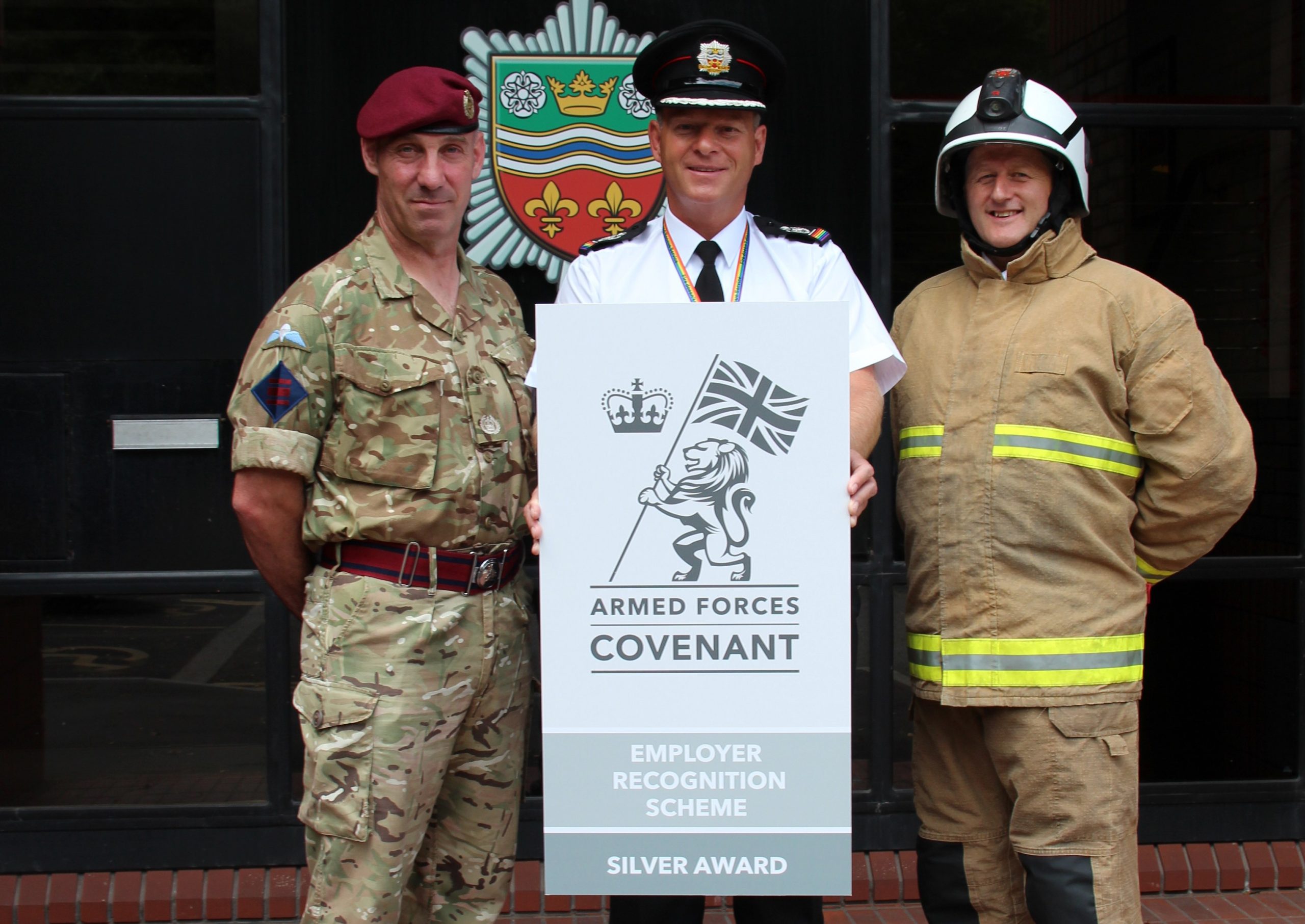 Silver award winners Humberside Fire and Rescue