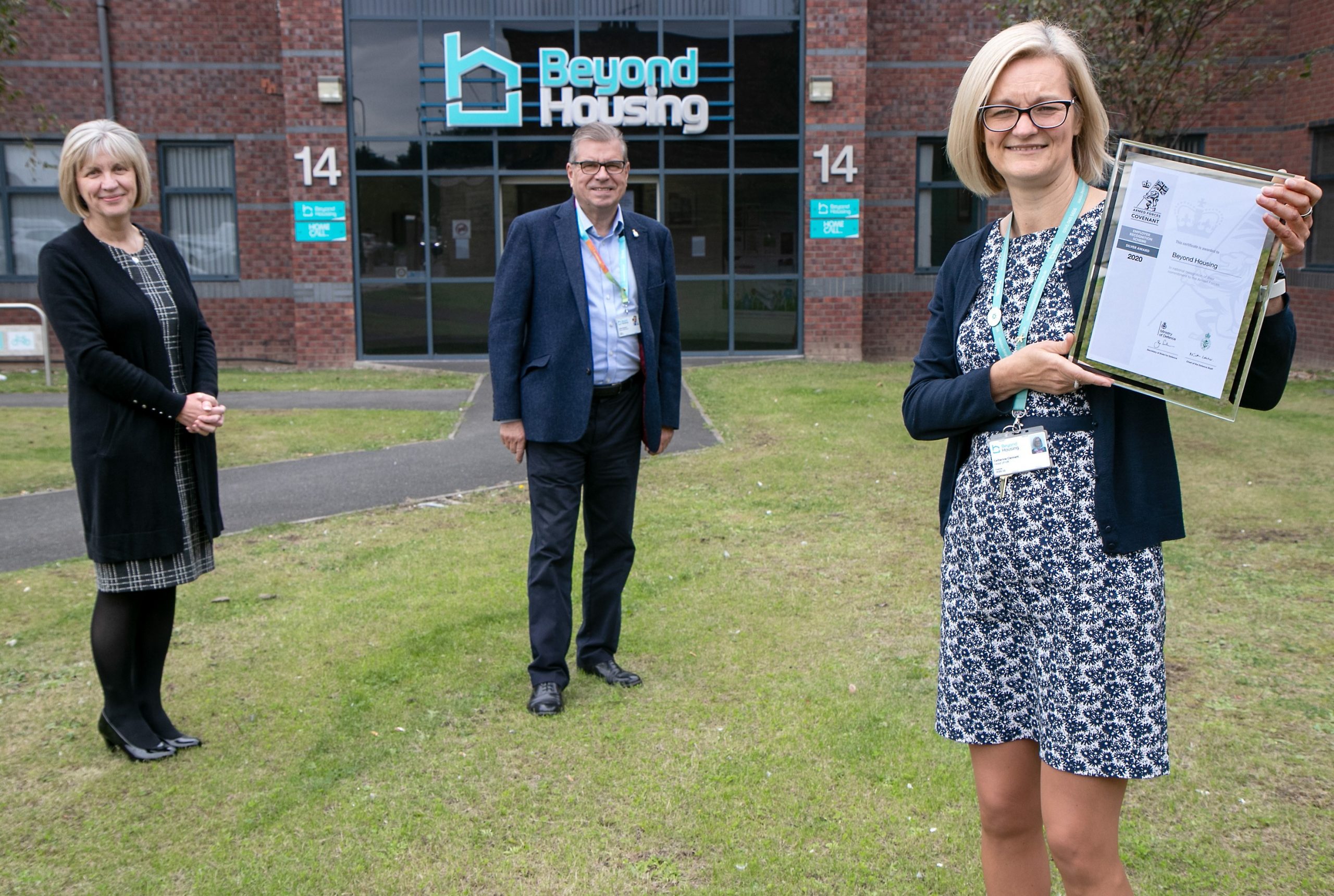 Silver award winners Beyond Housing
