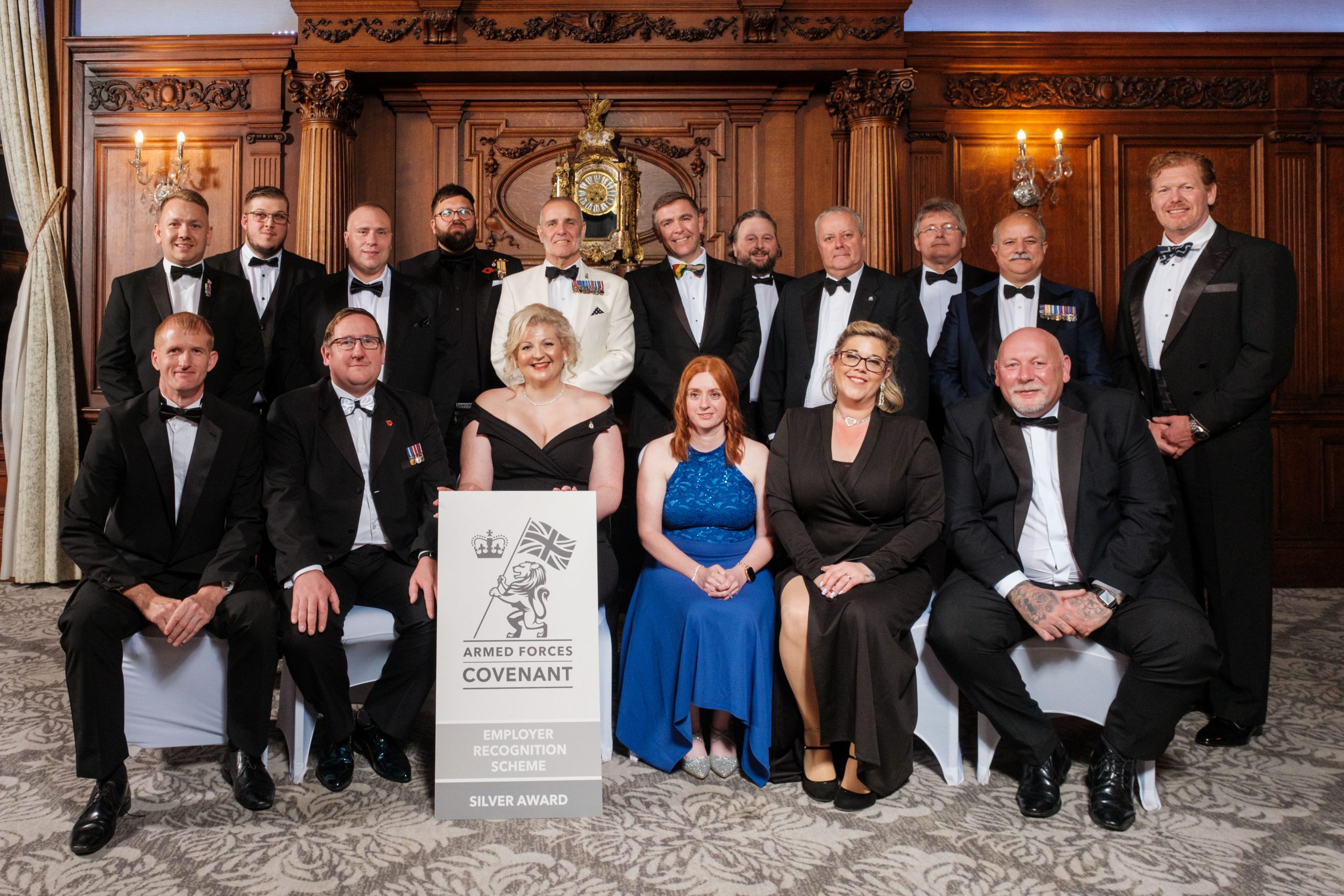 All of the 2021 Silver Employer Recognition Scheme award winners