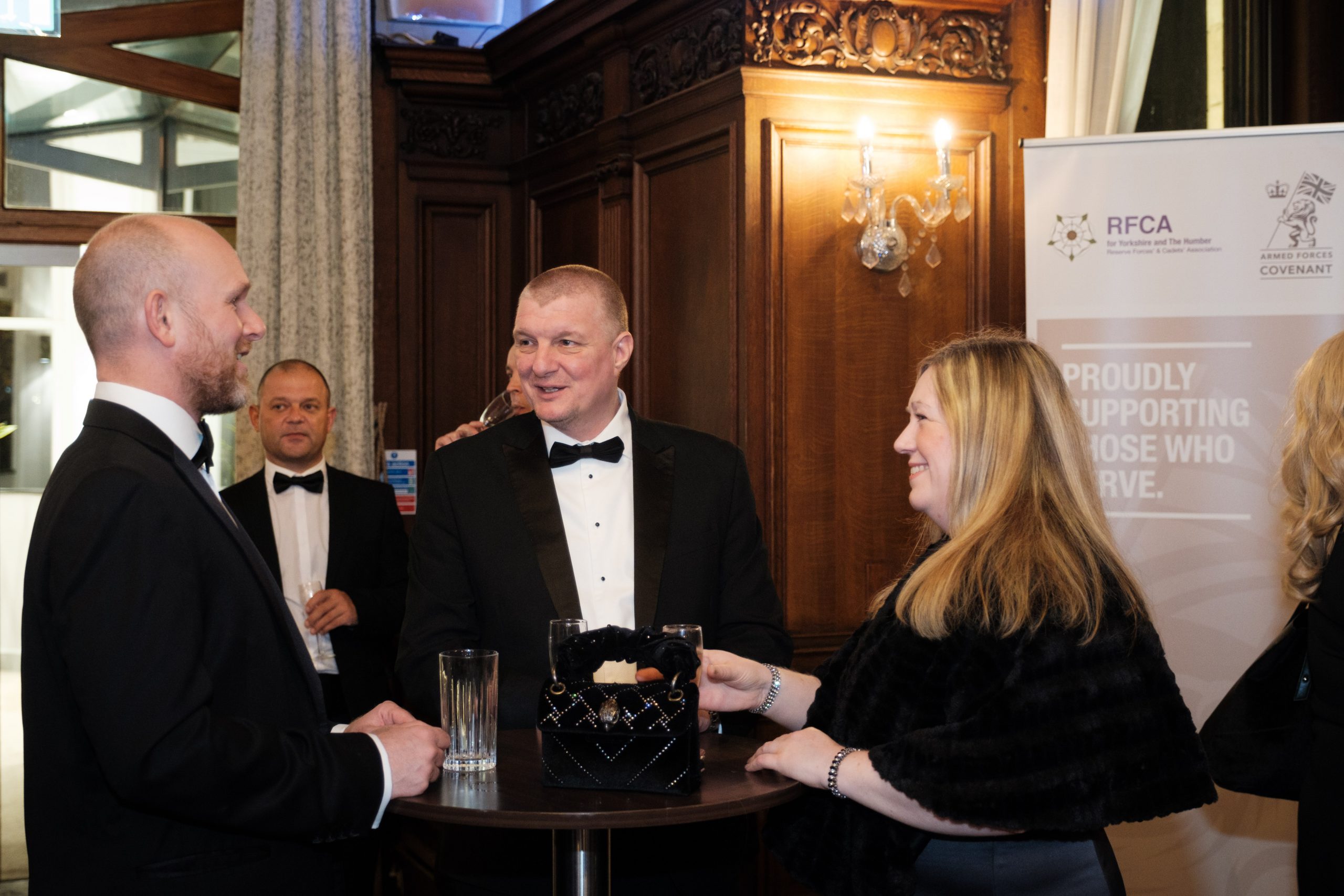 Networking at Employer Recognition Scheme Silver Awards