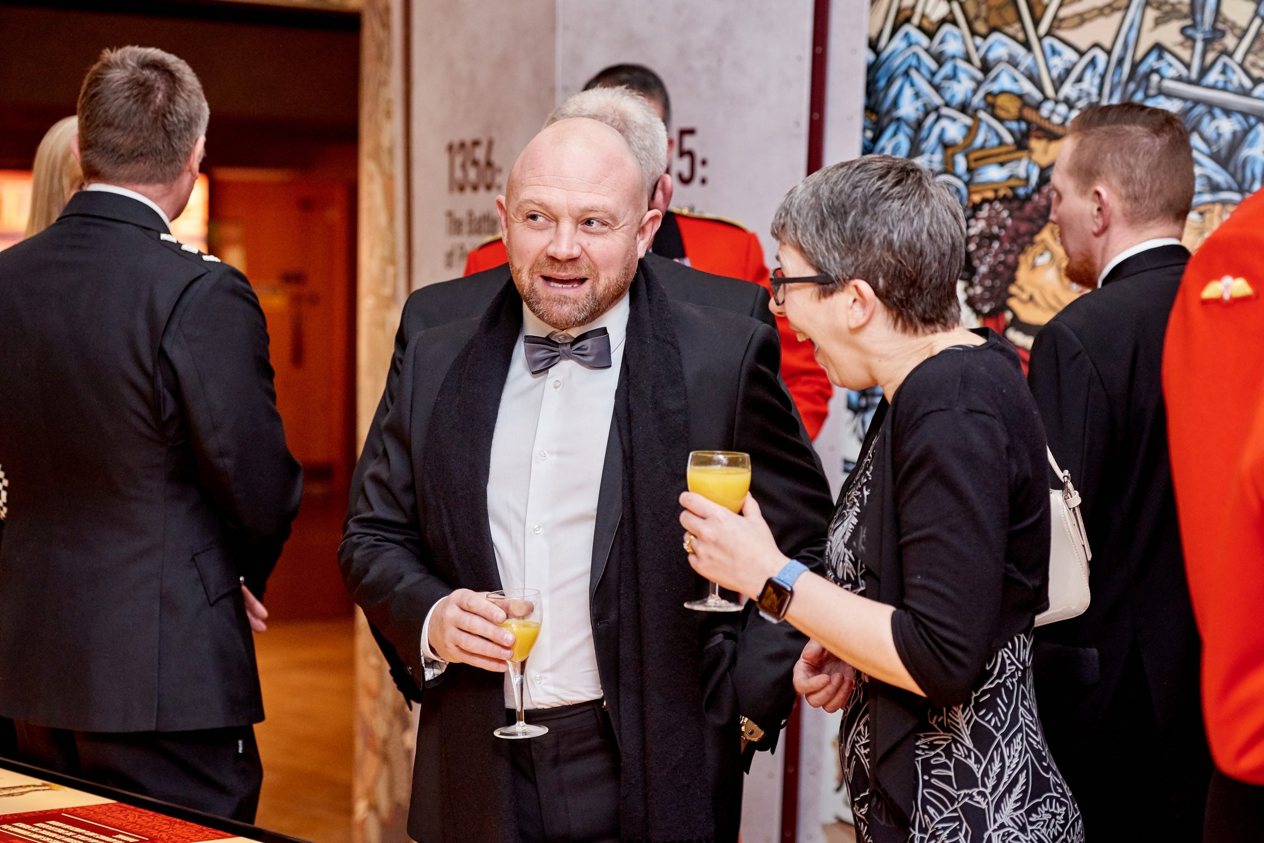 Networking at the Employer Recognition Scheme Gold Awards