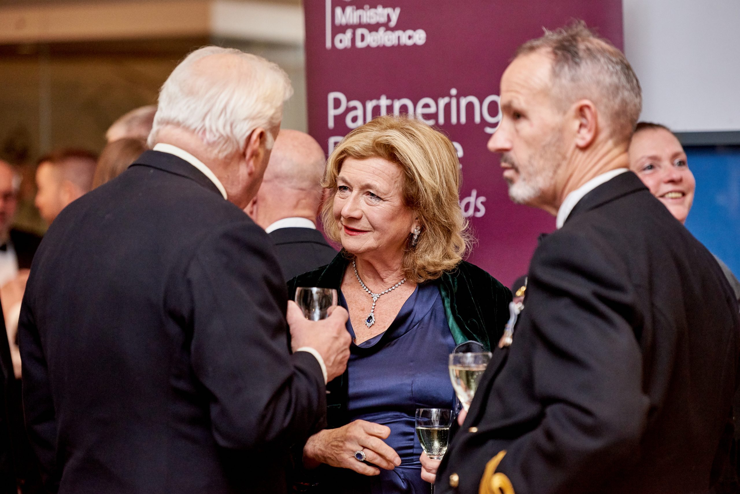 Networking at the Employer Recognition Scheme Gold Awards