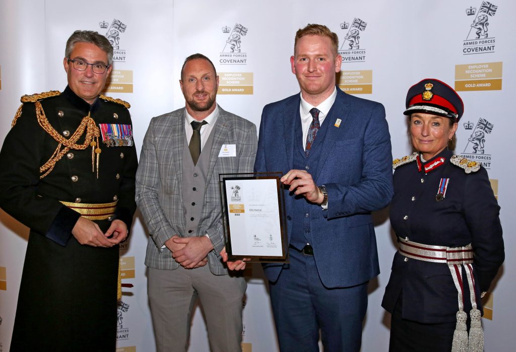 Jo Ropner North’s top forces-friendly employers win prestigious Gold Awards from ...