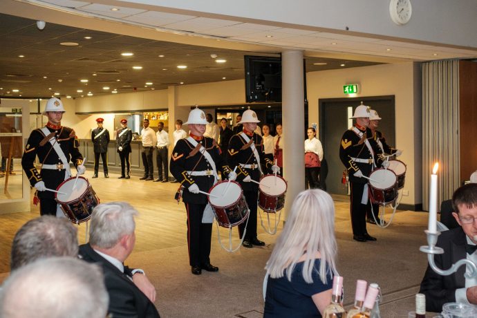 Corps of Drums of HM Band of the Royal Marines, Scotland open proceedings