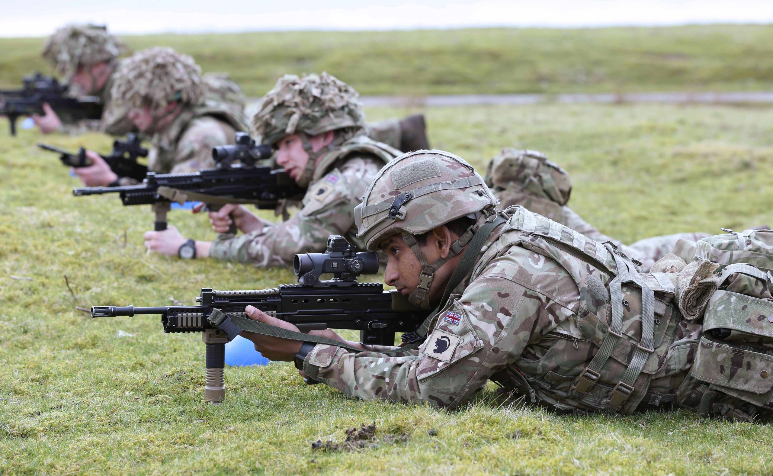 Reservist Rahul Shankar firearms practice