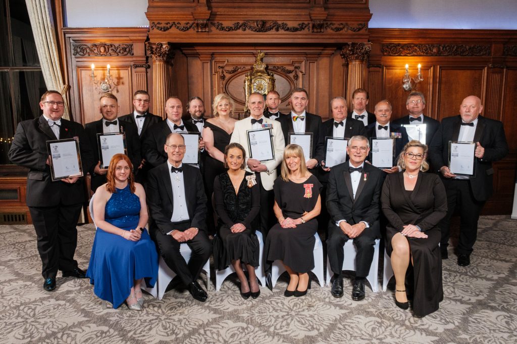 Lord Lieutenants of Yorkshire with winners of Silver Awards