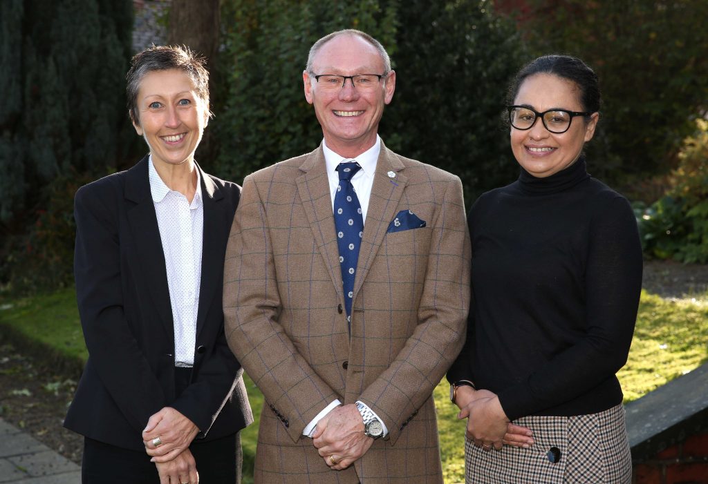 The RFCA's EE team, Pauline King, Richard Lenton and Liz Kama