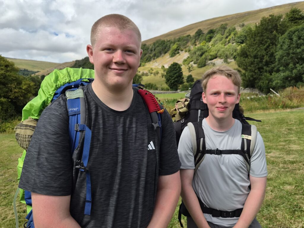 cadets on DofE gold expedition