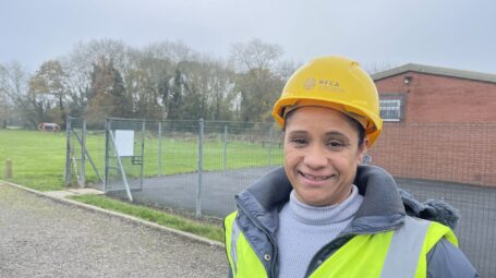 Photo of RFCA surveyor Lucy Buckley