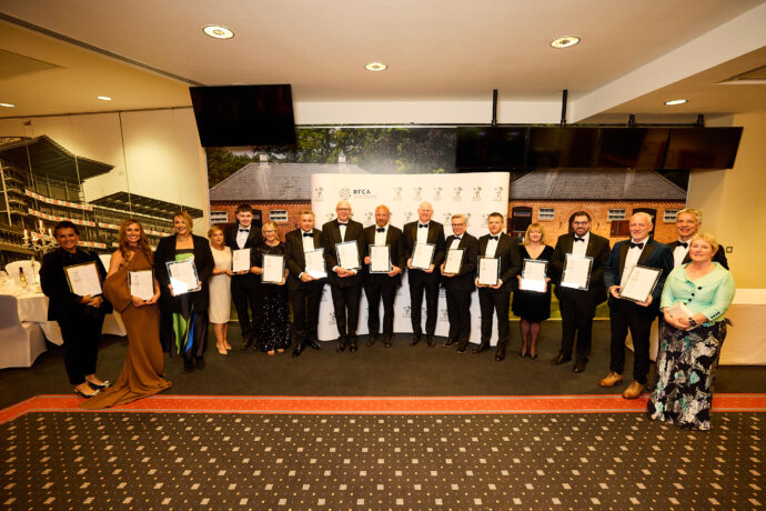 Group photo of all the ERS Silver Award winners