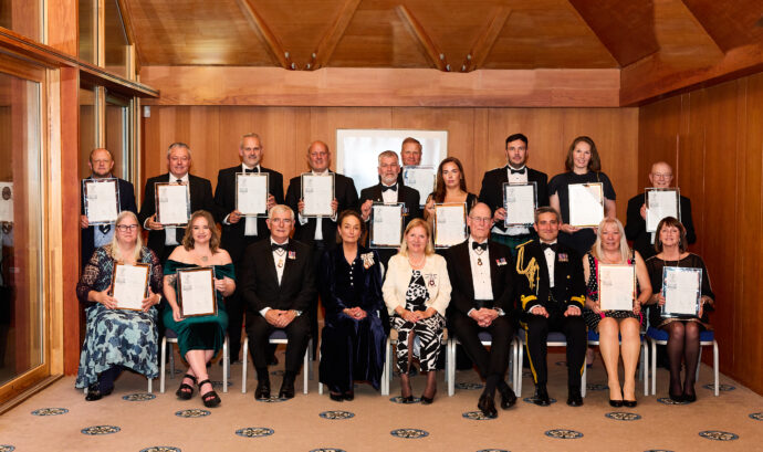 Group photo of all the ERS Silver Award winners