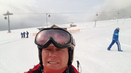Cadet volunteer Richard Lenton in Austria