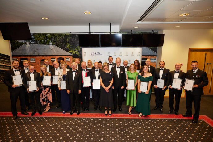 Group photo of all the ERS Silver Award winners