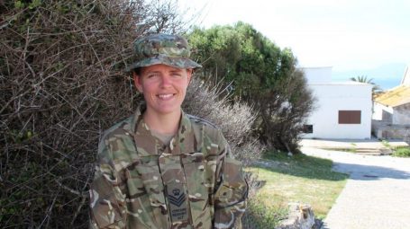 Adult cadet volunteer Liz Millard